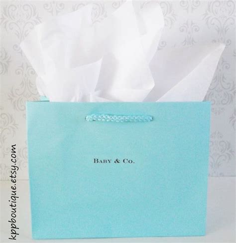 personalized tiffany blue gift bags.